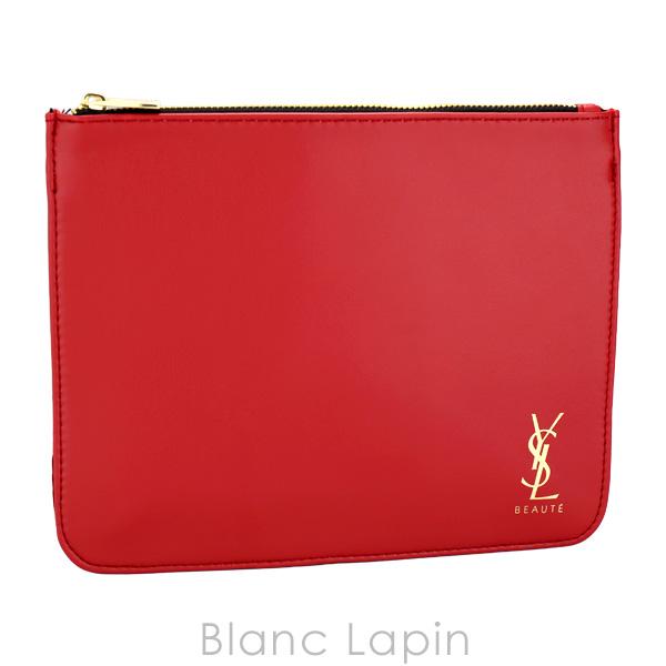 【ノベルティ】 イヴサンローラン Y.S.L フラットコスメポーチ #フーシャ [484121]【メ...