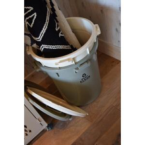 ゴミ箱 ダストボックス 45L ふた付き ロッ...の詳細画像4