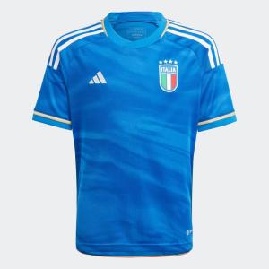 2023年 イタリア代表 EURO2024予選 ホーム用 ジュニア用 レプリカユニフォーム adidas アディダス ブルー MIL65-HS9881 2023春夏 店舗在庫｜blanc-roche