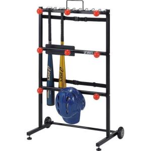 野球 バットヘルメットスタンド アシックス BEES12  取寄