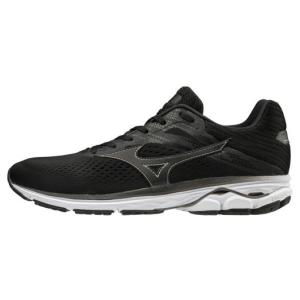 幅広 mizuno ミズノ メンズ ランニングシューズ ウエーブライダー23 スーパーワイド ブラック×ブラック×グレー J1GC190409 店舗在庫 2019年秋冬