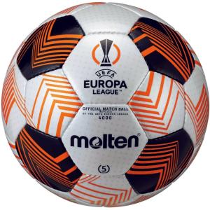 ホワイト系 UEFAヨーロッパリーグ 2023年-2024年 レプリカ 5号球 サッカーボール molten モルテン F5U4000-34 2023秋冬 店舗在庫｜blanc-roche