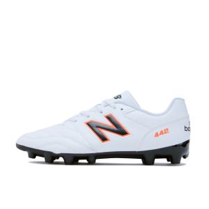 再入荷 ホワイト系 ニューバランス newbalance サッカースパイク 442 v2 ACADEMY HG  ホワイト×オレンジ JS43HWD2 2023春夏 店舗在庫｜blanc-roche