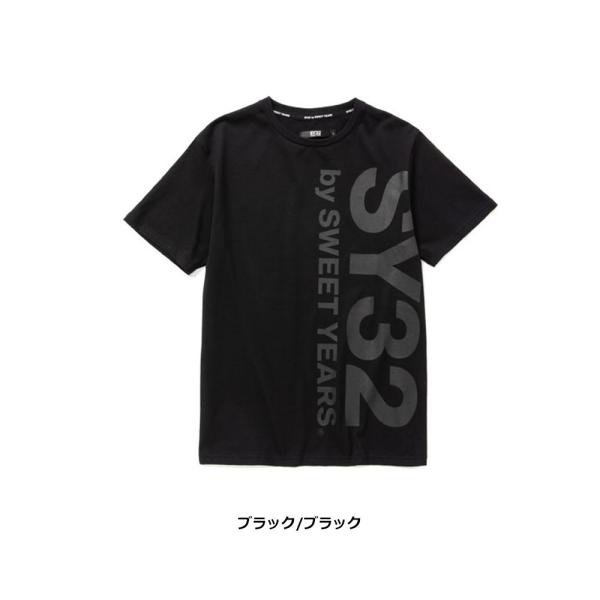 SY32 Tシャツ VERTICAL LOGO TEE 半袖Tシャツ ショートスリーブ ロゴTシャツ...