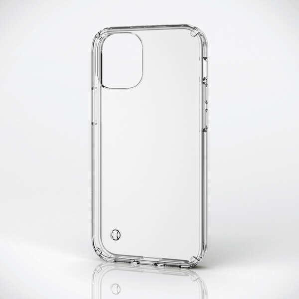 ELECOM iPhone 12 mini ハイブリッド ケース TRANTECT 三井化学製FOR...