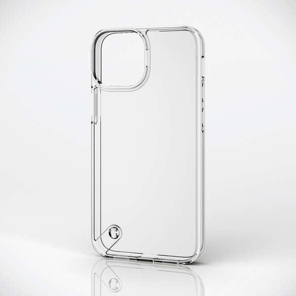 ELECOM iPhone 13 mini ハイブリッドケース フォルティモ TPU素材とポリカーボ...