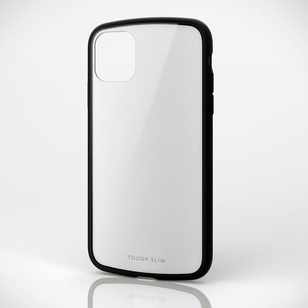 ELECOM iPhone 11用TOUGH SLIM LITE レッド TPU素材と高硬度8Hのポ...