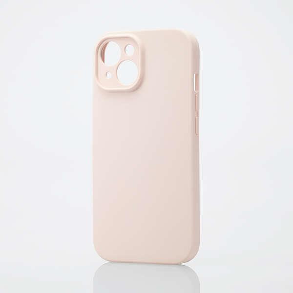 ELECOM iPhone 15 ハイブリッドケース シリコン 極み ライトピンク　PMCA23AH...