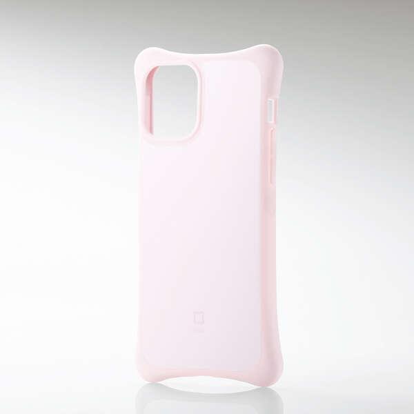ELECOM iPhone 12/12 Pro ハイブリッド ケース finch ふんわりホールド ...