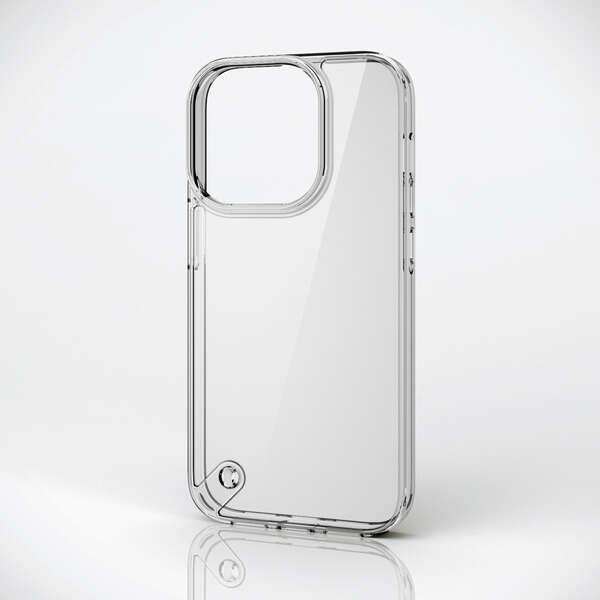 ELECOM iPhone 14 Pro ハイブリッドケース ガラス スタンダード PMTA22CH...