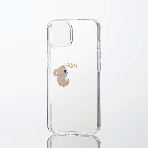 ELECOM ELECOM iPhone 14 iPhone 13 ハイブリッドケース コアラ TP...