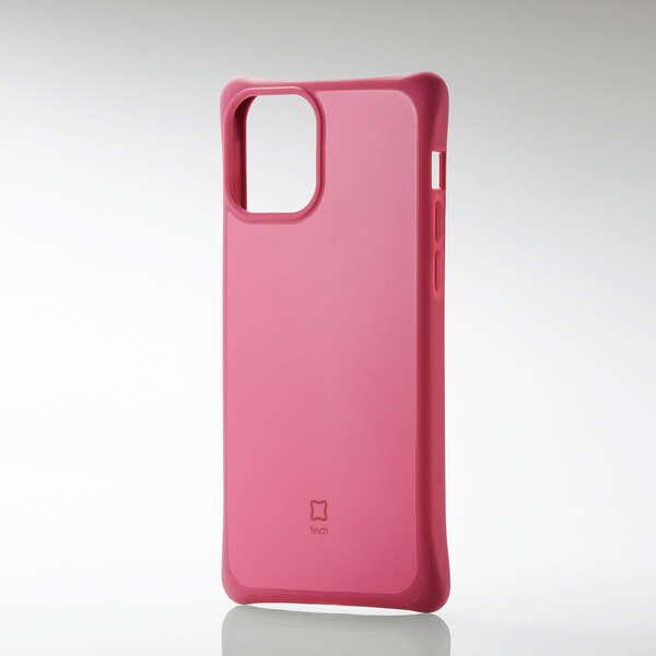 ELECOM iPhone 12 iPhone 12 Pro ハイブリッド ケース finch すっ...