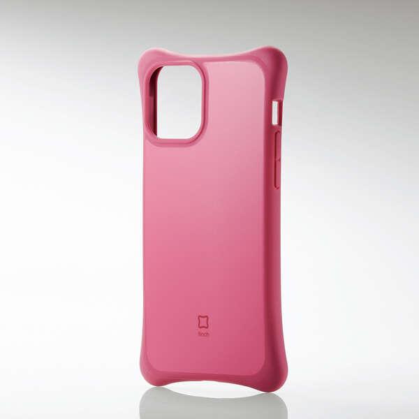 ELECOM iPhone 12/12 Pro ハイブリッド ケース finch ふんわりホールド ...
