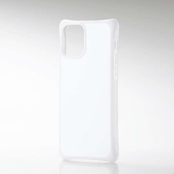 ELECOM iPhone 12/12 Pro ハイブリッド ケース finch すっきりホールド ...