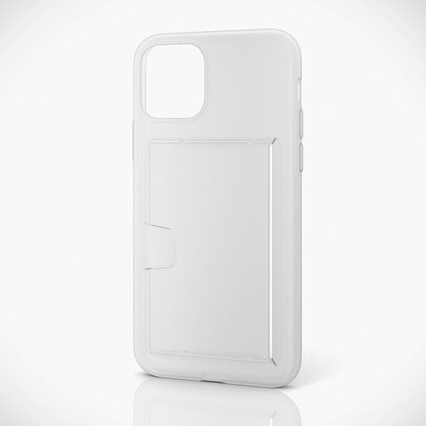 ELECOM iPhone 11 Pro ソフトケース 超極み カード収納 クリア(半透明) あらゆ...