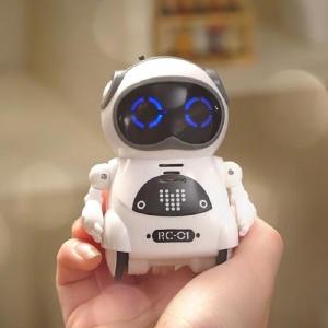 ポケットロボット インタラクティブ 会話 音声認識 歌 ダンス AI 人工知能 コンパクト ミニ ロボット おもちゃ