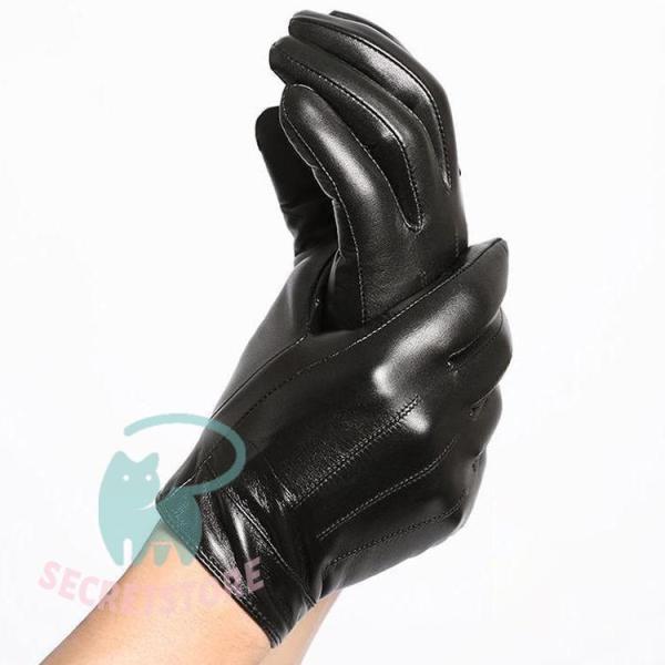 羊革 本革手袋　メンズ　グローブ　レザーグローブ　レザー手袋　スマホ対応可能 glove　バイク手袋...