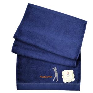 男子ゴルファーとお名前刺繍入り今治フェイスタオ...の詳細画像3