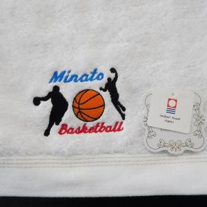 バスケ好きの方へお名前刺繍入り今治フェイスタオ...の詳細画像3
