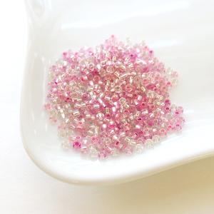 丸大ビーズ 銀引きミックス 12g 約3mm ...の詳細画像3