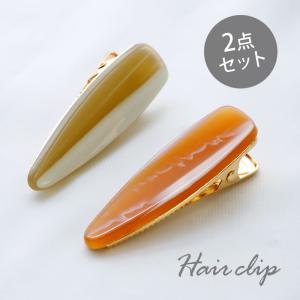 BLAZE パッチンピンパーツ 2個セット ビッグ ゴールド ヘア