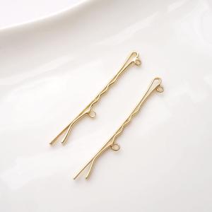 2本入り ヘア金具 ヘアピン カン付き 6cm...の詳細画像3