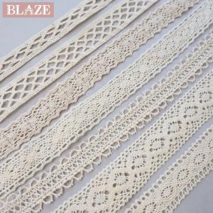 コットンレース 1.6cm〜2.8cm幅 ナチュラル ベージュ 綿 ハンドメイド 手芸 コットン レース リボン テープ クラフト ポーチ バッグ｜ハンドメイド用品&アクセサリー BLAZE