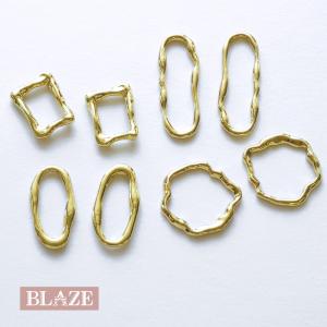 BLAZE 透かし パーツ サイズ ミックス 7個セット ハンドメイド