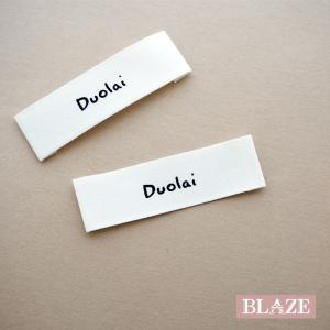 2枚入り ハンドメイド用 タグ 英字 折り 横長...の商品画像