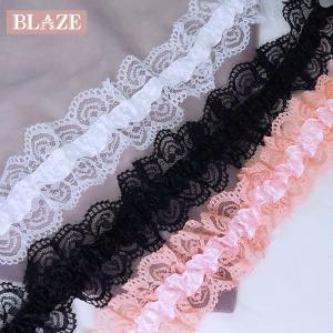 BLAZE 100cmカット レース ゴムタイプ ナチュラル ハンドメイド