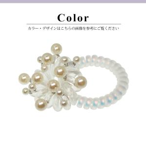 【2個入り】スプリング ヘアゴム セット パー...の詳細画像1