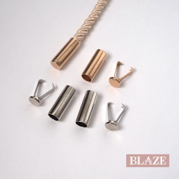 アグレット エンドパーツ 18mm ゴールド シルバー エンド パーツ 金具 留め具 差し込み スマ...