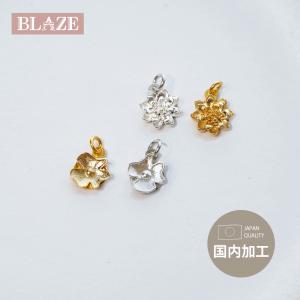 BLAZE メタル エポ フラワーパーツ ベルフラワー 3個セット