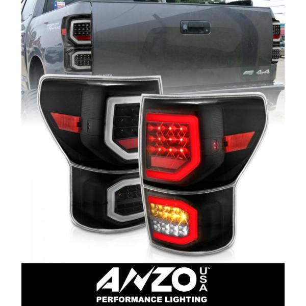 +BS ANZO USA トヨタ タンドラ USDM 2007~2013年 LED リア テールライ...