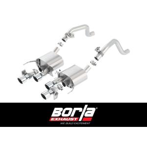 +BS Borla シボレー コルベット C7 6.2L V8 2014~19年 RWD AT/MT...