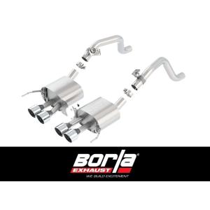 +BS Borla シボレー コルベット C7 6.2L V8 2014~19年 RWD AT/MT...