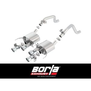 +BS Borla シボレー コルベット C7 6.2L V8 2014~19年 RWD AT/MT...