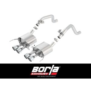 +BS Borla シボレー コルベット C7 6.2L V8 2014~19年 RWD AT/MT...