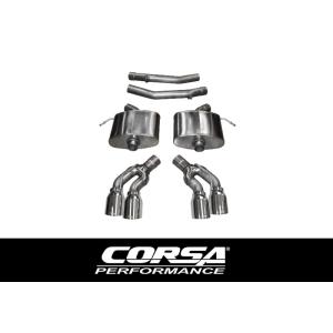 +BS Corsa キャデラック セダン CTS-V 6.2L V8 2016~2019年 アクセルバック XTREME マフラー エキゾースト ステンレス 税込み！送料込み！コルサ 14358｜blazing-saddles