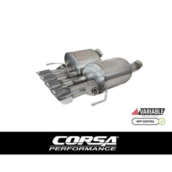 +BS Corsa シボレー コルベット C7 6.2L V8 2014~19年 NPPあり サウン...