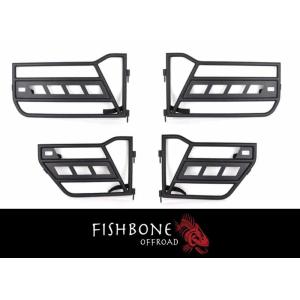 +BS FISHBONE ジープ ラングラー JL グラディエーター JT 4ドア 2018年~ オ...