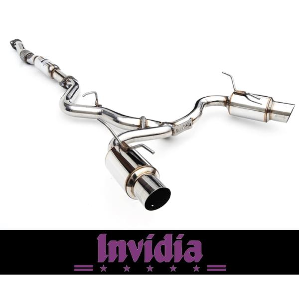 +BS INVIDIA スバル インプレッサ WRX STi GRF GRB 5ドア 2007~20...
