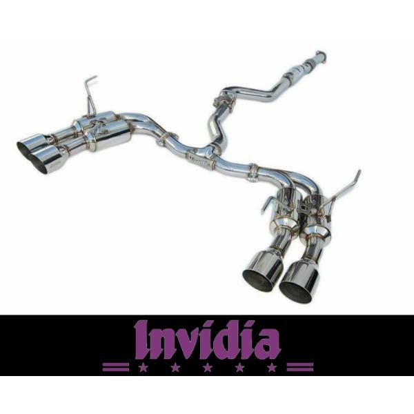 +BS INVIDIA スバル WRX S4 VAG STi VAB 2.0L ターボ 14~21年...