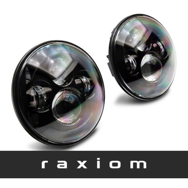 +BS Raxiom ジープ ラングラー TJ JK USDM 1997-2018年 ヘッド ライト...