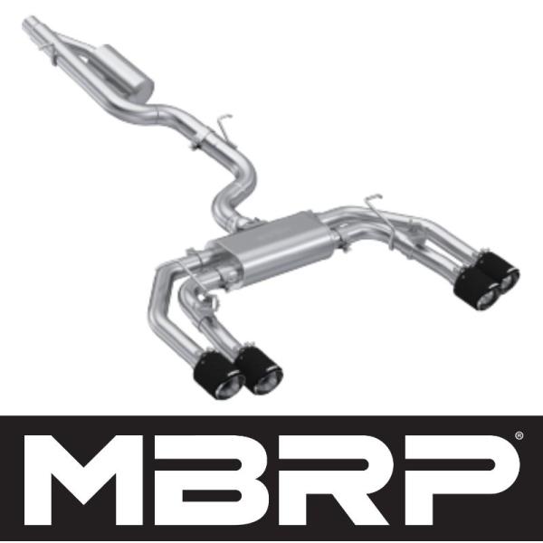 +BS MBRP アウディ S3 8Y 2.0L-T FSI 5ドア ハッチバック 2022年~ マ...