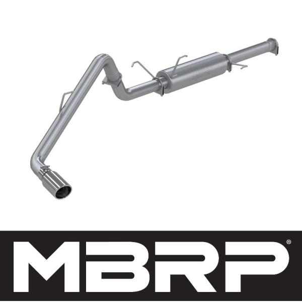 +BS MBRP ダッジ ラム RAM 1500 5.7L HEMI 2003年 シングル エキゾー...