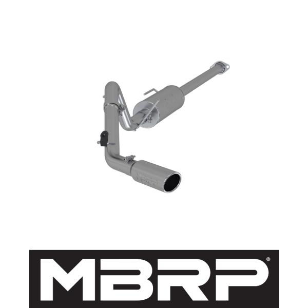 +BS MBRP トヨタ タコマ 4.0L V6 EC CC 2005~2015年 キャットバック ...