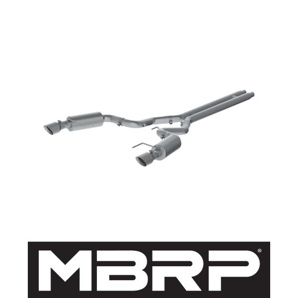 +BS MBRP フォード マスタング GT 5.0L V8 コンバーチブル 2015~2017年 ...