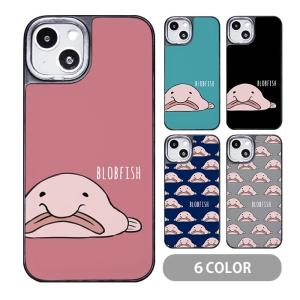 スマホケース クリアケース ハードケース 透明 ブロブフィッシュ