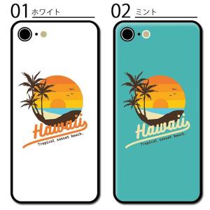スマホケース クッション素材 ハワイアン ヤシ...の詳細画像5